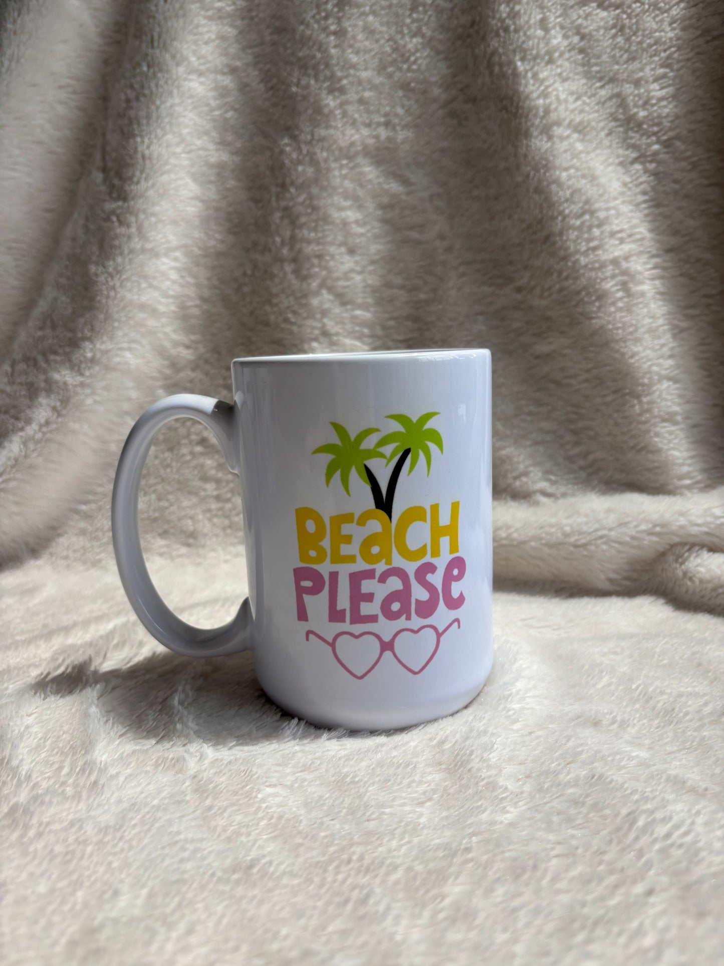 Beach Please - 15 oz Mug