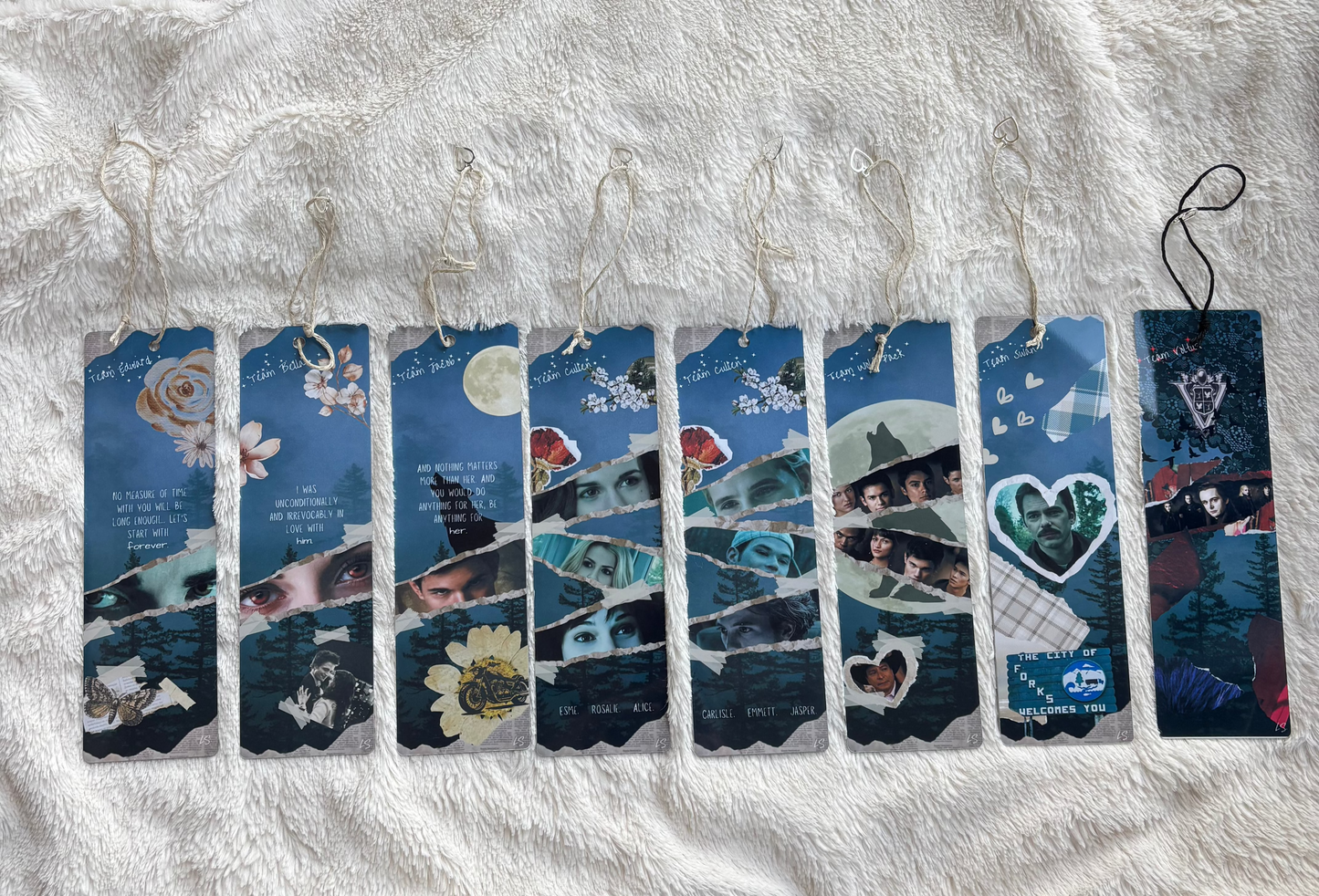 8 piece Bundle - Twilight Bookmark