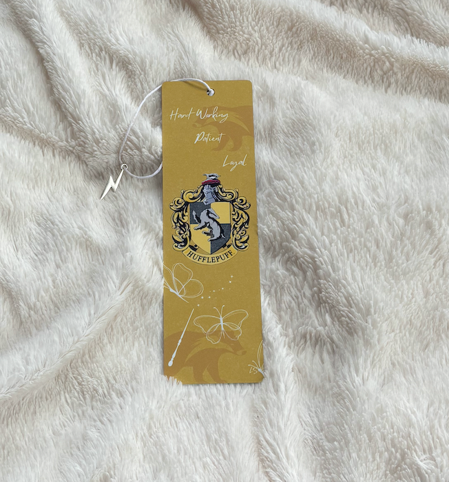 Hufflepuff Sorting Hat Bookmark