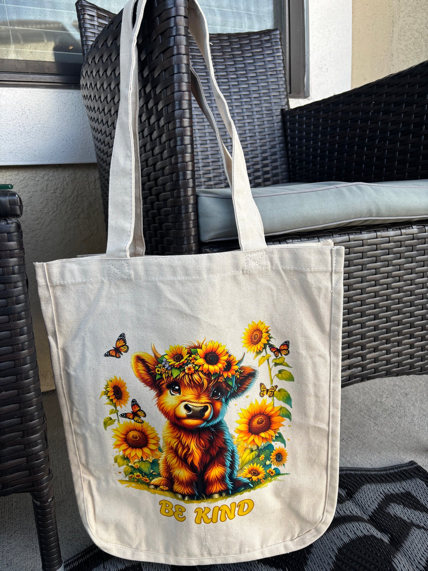 Cow Be Kind Tote