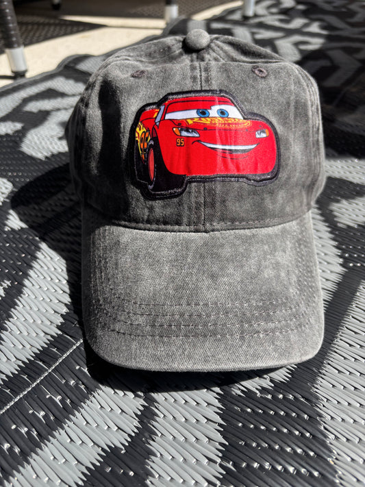 Lightning McQueen Baseball Cap Ponytail cap