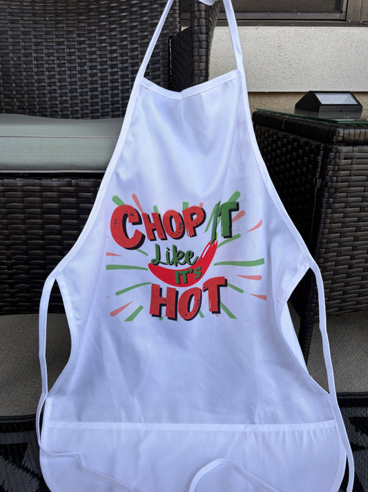 Chop It Like It's Hot Apron