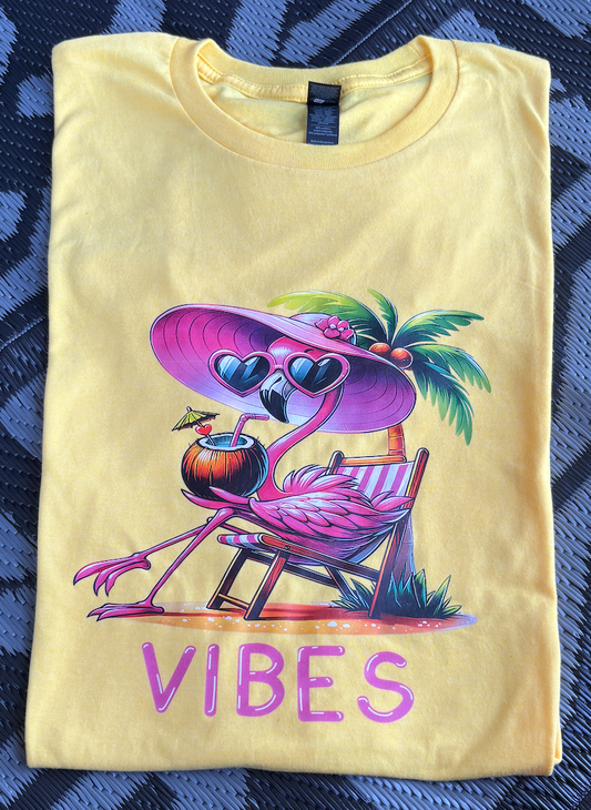 Flamingo Vibes T-shirt