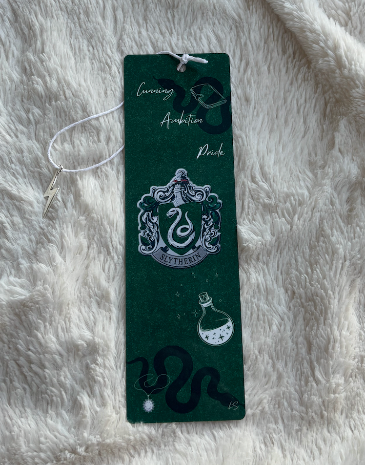 Slytherin Sorting Hat Bookmark