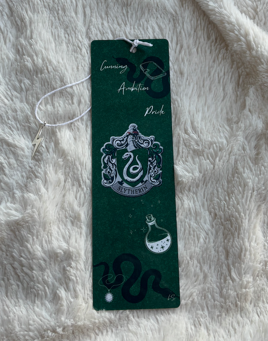 Slytherin Sorting Hat Bookmark