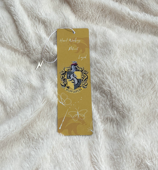 Hufflepuff Sorting Hat Bookmark