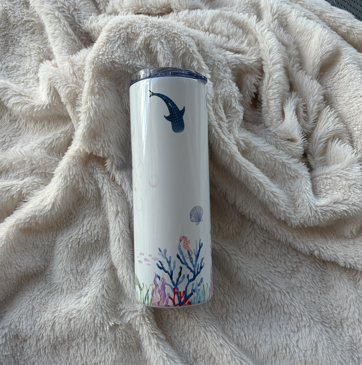 The Summer I Turned Pretty 20 Oz Tumbler with Metal Straw