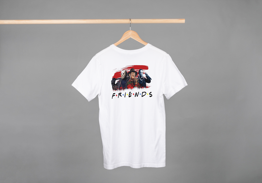 FRIENDS Jason, Freddy, Michael Myers T-shirt