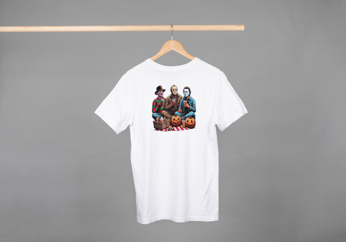 Jason, Freddy, Michael Myers Picnic T-shirt